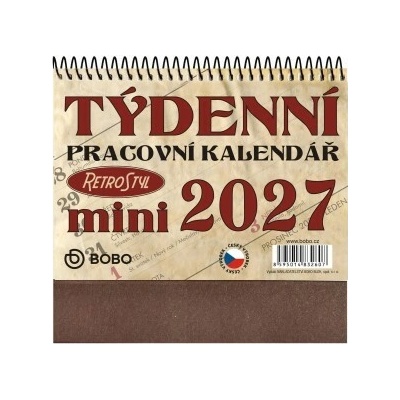 Pracovní MINI Retro 2027
