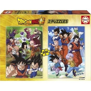 Educa - Puzzle 2x500 Dragon Ball - 500 piese