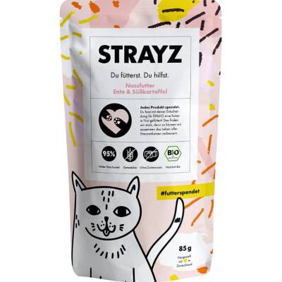 STRAYZ kachna a batáty 85 g