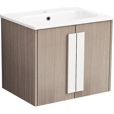 Inter Ceramic Конзолен PVC шкаф ICP 6451-3, Inter Ceramic, с умивалник, 61x46.3x52см (6451-3)