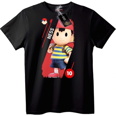 NOONEBRAND Тениска Ness 10-годишнина - 7XL, Black