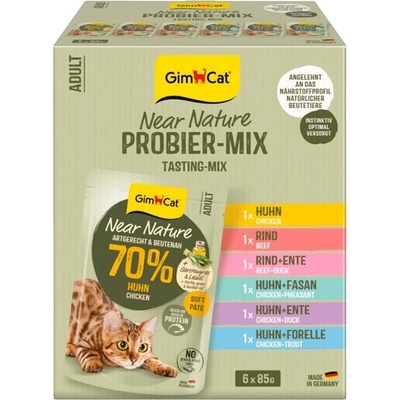 Gimborn GimCat Near Nature kapsa mix 6 x 85 g