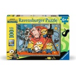 Ravensburger Пъзел Ravensburger от 100 XXL части - Миньони и чудовища (12004351) - baby