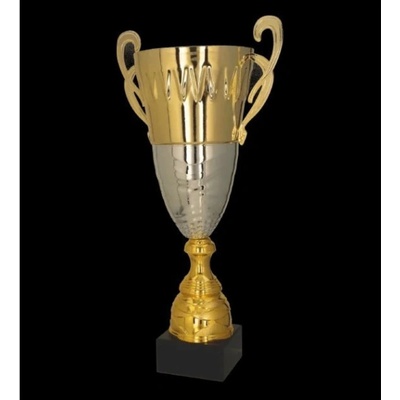 Kovový pohár Zlato-stříbrný 41,5 cm 14 cm