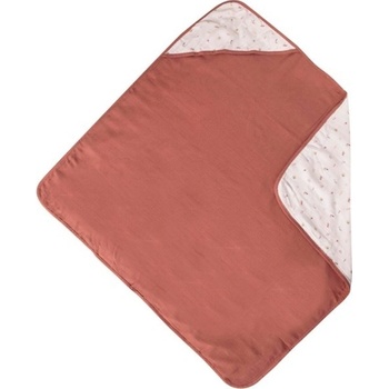 Luma Mušelínový uterák s kapucňou bambus Sunset Shapes