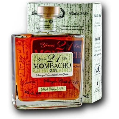 Mombacho 21y Single Cask 747 40% 0,7 l (karton)