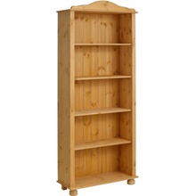 Knižnica z borovicového dreva v prírodnej farbe 70x181 cm Ella – Støraa