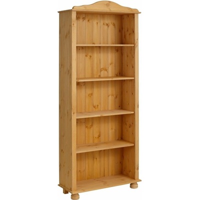 Knižnica z borovicového dreva v prírodnej farbe 70x181 cm Ella – Støraa