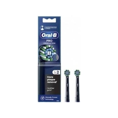 Oral-B Oral-B EB50BRB-2 Pro CrossAction black brush heads