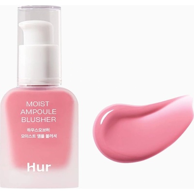 House of Hur Moist Ampoule Blusher Hydratační tekutá tvářenka 06 Cherry Blossom Mini 10 ml