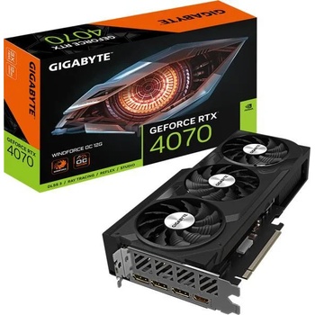 GIGABYTE GeForce RTX 4070 WINDFORCE 12G GDDR6X OC (GV-N4070WF3OC-12GD)