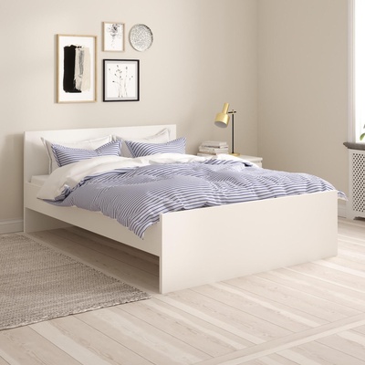 Легло Naia 140x190 см Бял