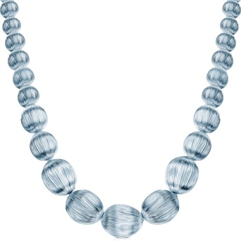 SAVICKI Колие Luneé: сребро 925