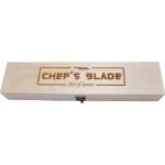 Chefsblade Кухненски нож - Ръчна изработка - България - Стомана N690 - Nakiri - 18 см. - CB 100083