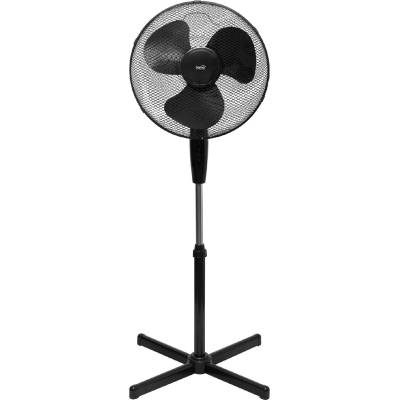 Somogyi Elektronic Вентилатор Home SF40BK, 45 W, диаметър на перките 40 см, 3 скорости, осцилация, регулируем ъгъл на главата, черен цвят (SF40BK-2)