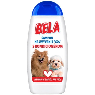 BELA šampon na psy s kondicionérem 230 ml