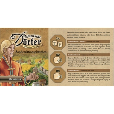 dlp Games Böhmische Dörfer Aktionsplätchen