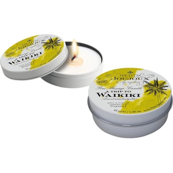 Petits Joujoux Waikiki масажна свещ - кокос-ананас (43 мл)