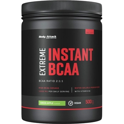 Body Attack Extreme Instant BCAA [500 грама] Зелена ябълка