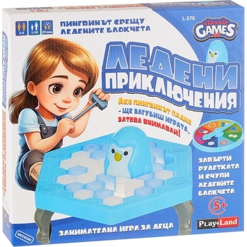 Play Land Настолна игра Ледени приключения - Детска (l-270)