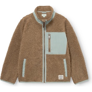 Mini A Ture Детско поларено яке Mini A Ture Kid's Matalinur Fleece jacket - Otter Brown - размер 104 (EU) (703-7015-0213)