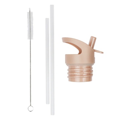 A little lovely company: Бутилка от неръждаема стомана със сламка: Веселба - 350мл (DBSSJO71+DBSSRE50)