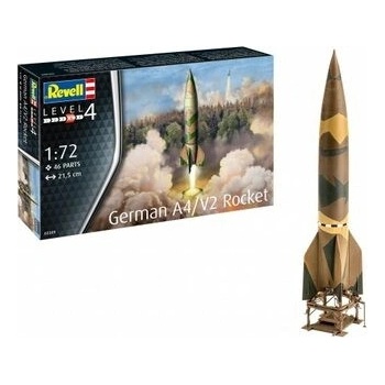 Revell Model Kit raketa V2 Vergeltungswaffe 2 A4 Plastic 03309 1:72