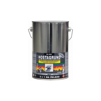 Barvy a laky Hostivař Kovářská barva černá S2160 0950 4L