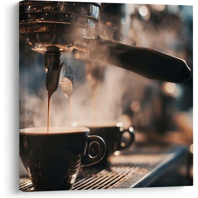 Obraz espresso v kavárně - 50x50