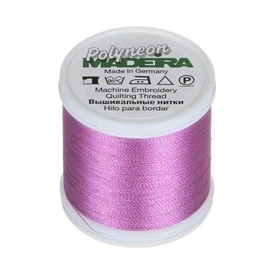 Vyšívací nitě PES Madeira Polyneon (400m) barva 1712 dark orchid