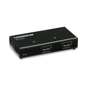 Manhattan 177337 Video Splitter, HDMI 1.3b, 2port