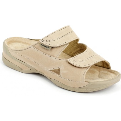 Medistyle zdravotní dámská pantofel Lucy hallux béžový