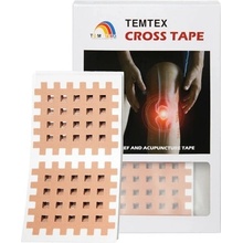 Temtex Cross Tape béžová 5,2cm x 4,4cm 40 ks