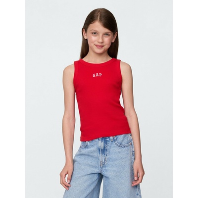 GAP Детски ребрест потник с лого GAP GAP | Cherven | Момичешки | 104/110
