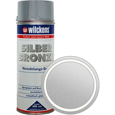 Wilckens dekoračná farba v spreji 400 ml strieborný bronz