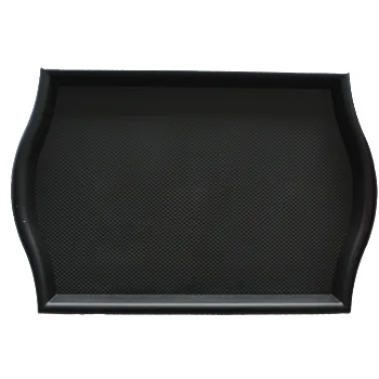 Horecano HORECANO-Табла за сервиране 30.5x45xh2cm ЧЕРНА (JD-1219) (JW-E1218P) (0194107)