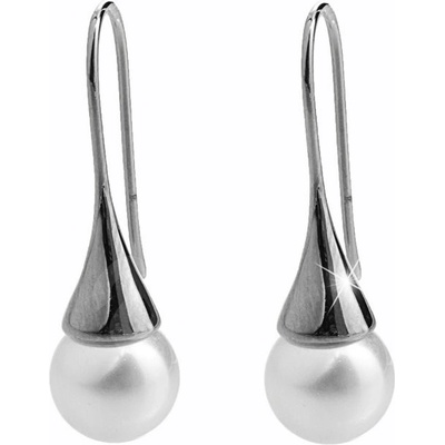 JSB bílé se Swarovski Elements perla White 14673