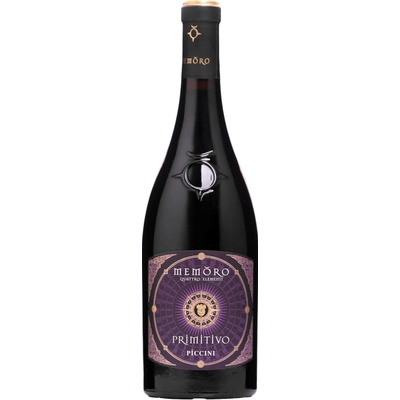 Piccini Memoro Quattro Elementi Primitivo Puglia 14% 0,75 l (čistá fľaša)