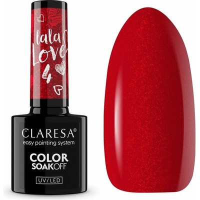 Claresa hybridný gél lak LA LA LOVE 4 5 g
