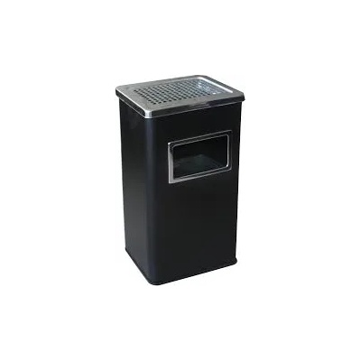 Horecano G-Пепелник правоъгълен ЧЕРЕН 24x30xh61cm (11772-002) (018577)