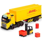 Dickie Toys DHL Volvo Dickie Toys - камион за доставки с мотокар