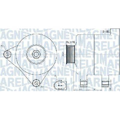 Generátor MAGNETI MARELLI 063732011010