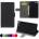 Sony Xperia M5 / Dual Magnetic Wallet Кожен Калъф и Протектор