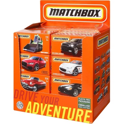 Mattel Метална количка Matchbox - Power Grabs, асортимент (DNK70)