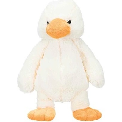 Trixie Plyšová kačica stojaca biela 38 cm