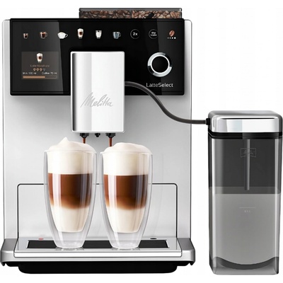 Melitta LatteSelect F63/0-211 černo-stříbrný