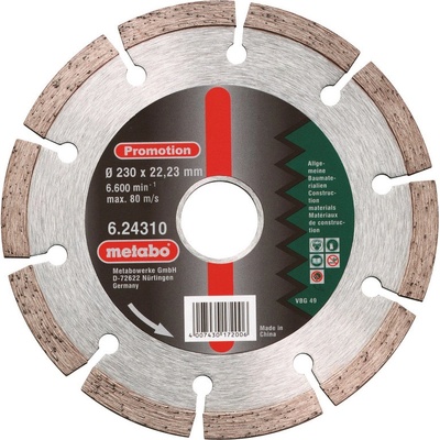 Metabo Diamantový rezný kotúč promotion 230 x 22,23 mm 624310000
