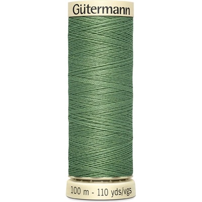 821 Univerzální šicí nit Gütermann 100% PES, zelená