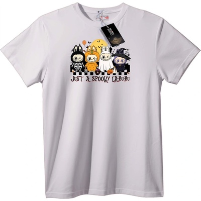 NOONEBRAND Тениска Halloween Заек Екипаж - L, Black