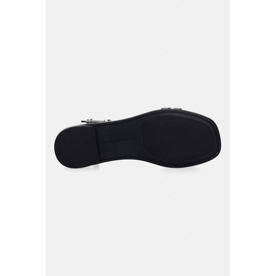 Tommy Hilfiger сандали дамски от кожа FLAT SANDAL STITCHING (FW0FW09215)